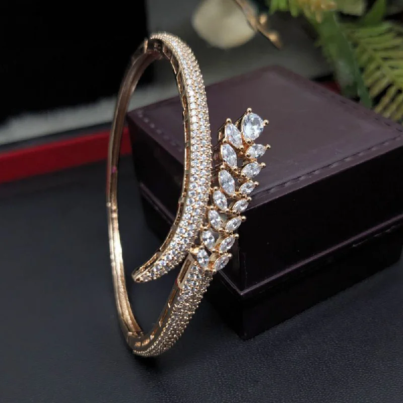 Make Every Moment Shine – Jewelry Discounts Available Aamrapali Gold Plated AD Openable Bangles Set
