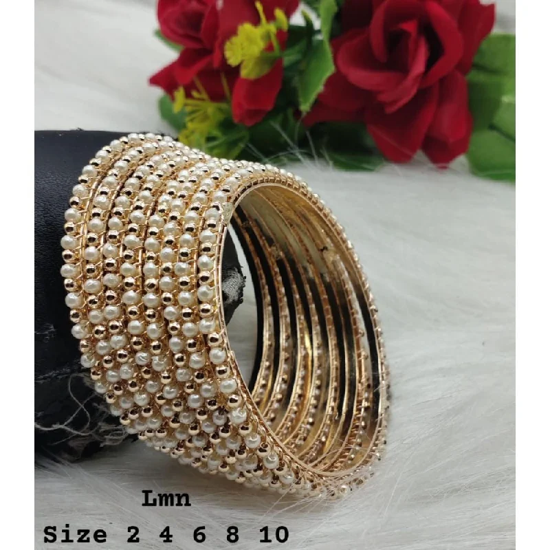 Exclusive Jewelry Sale – Grab Timeless Pieces Now Akruti Collection Gold Plated Bangles Set