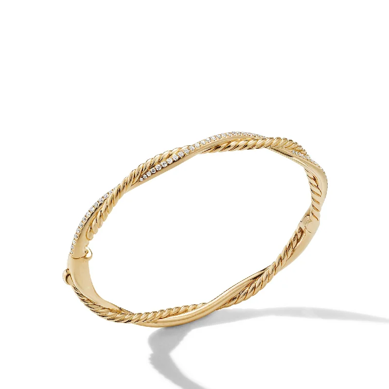 Buy More, Save More On Stunning Jewelry Designs Petite Infinity Bracelet in 18K Yellow Gold with Diamonds\, 4.4mm