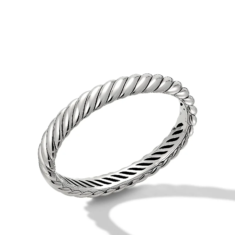 Exclusive Jewelry Markdowns – Limited-Time Offer Sculpted Cable Bracelet in Sterling Silver\, 10mm