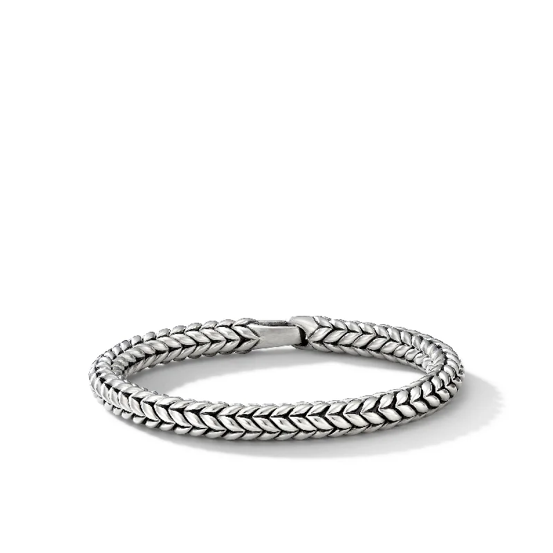 Personalized Jewelry Sale – Meaningful Gifts At Great Prices Chevron Bead Bracelet in Sterling Silver\, 8mm