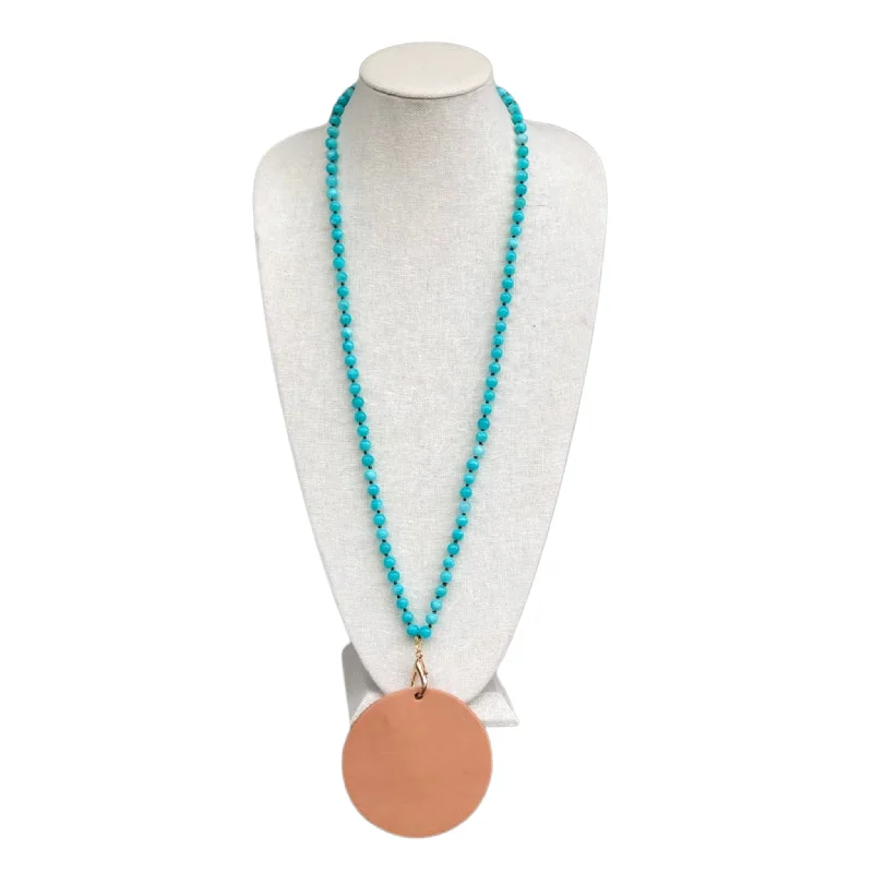 Glamorous Jewelry, Glamorous Deals – Shop Now Beaded Badge Holder - Aqua
