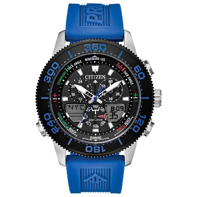 Handcrafted Beauty At Affordable Prices Citizen Eco-Drive Promaster Sailhawk JR4068-01E
