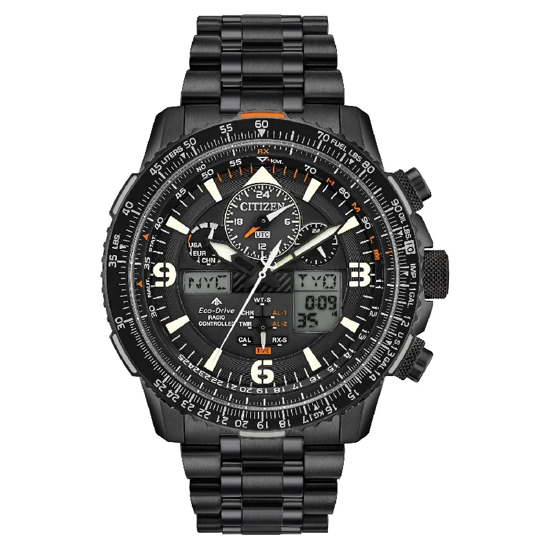 Classic And Modern Jewelry Styles On Sale Citizen Eco-Drive Promaster Skyhawk A-T JY8075-51E