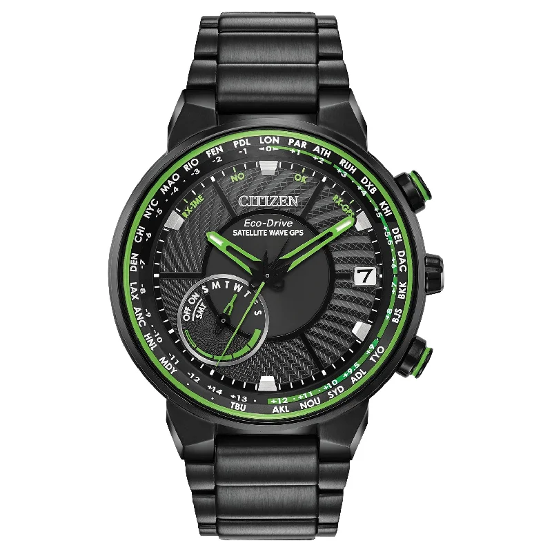 Elevate Your Jewelry Collection With Limited-Time Savings Citizen Eco-Drive Satellite Wave GPS Freedom CC3035-50E