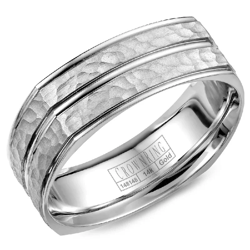 Best Jewelry Deals – Shop Premium Pieces At Great Prices CrownRing 7MM Soft Square Shape Wedding Band with Hammered Center WB-7911 Best Jewelry Deals – Shop Premium Pieces At Great Prices CrownRing 7MM Soft Square Shape Wedding Band with Hammered Center WB-7911