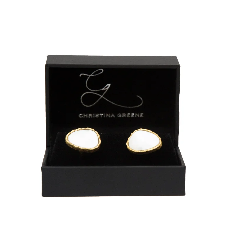 Get The Best Deals On Timeless Jewelry Pieces Men Cufflinks Set - Pearl