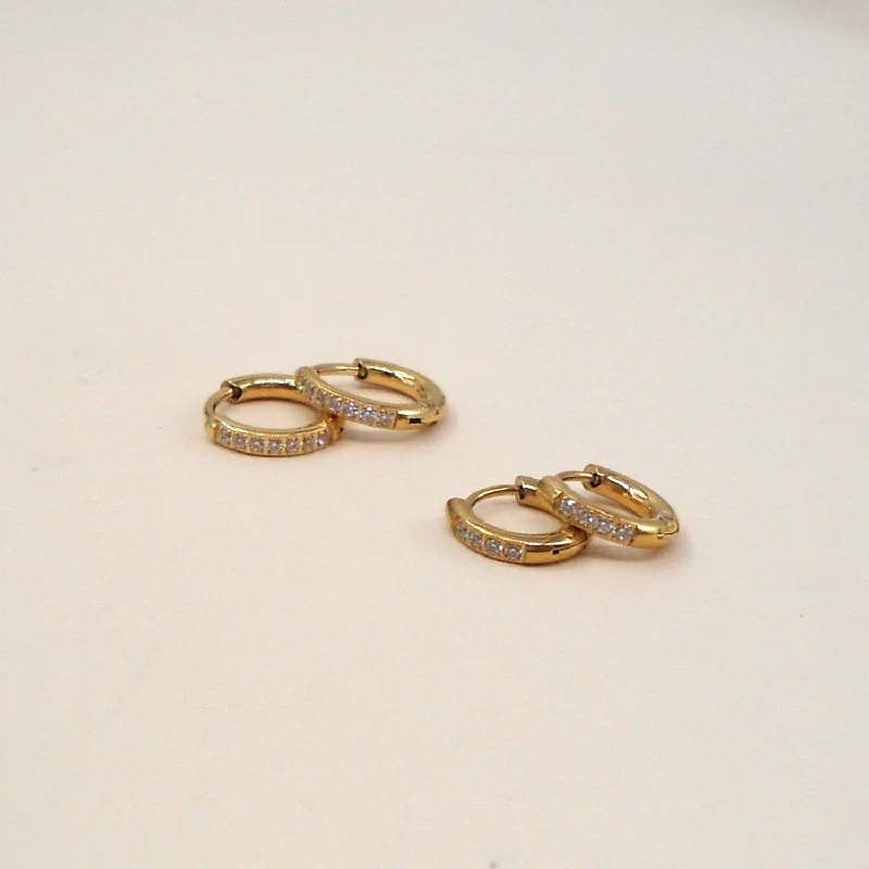 Huge Savings On Timeless Jewelry Collections CZ Petite Hoops Wholesale