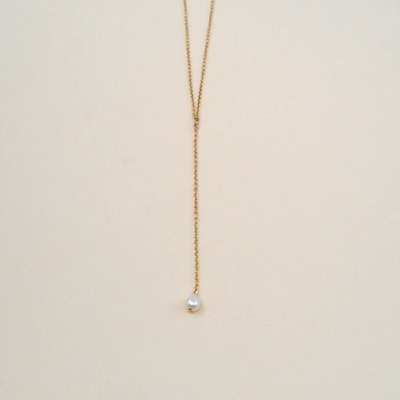 Limited-Time Offer On Elegant Jewelry Pieces Dainty Pearl Lariat Wholesale