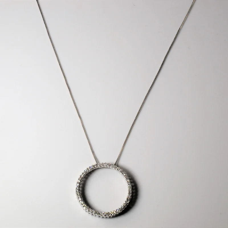 Shop Fine Jewelry With Amazing Deals Diamond Eternity Necklace | 0.38ctw | 18"|