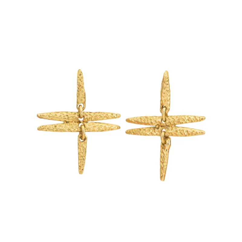 Shop Fine Jewelry With Amazing Deals Double Spine Drop Studs