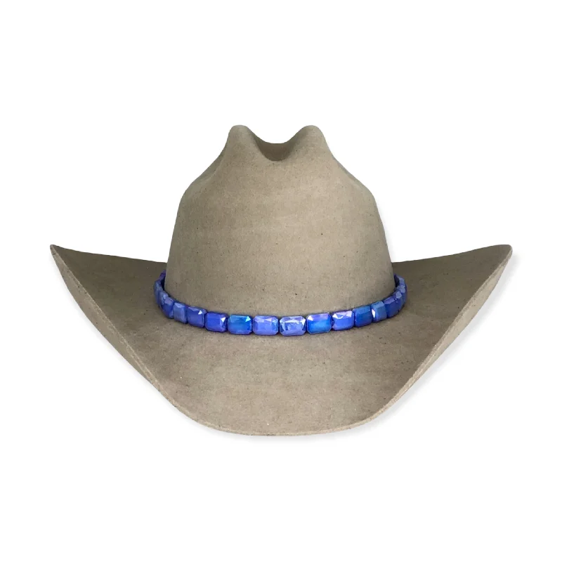 Discover Unique Jewelry With Special Limited-Time Offers Faceted Periwinkle Hat Band
