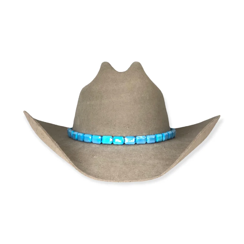 Must-Have Jewelry Pieces At Reduced Prices Faceted Sky Blue Hat Band