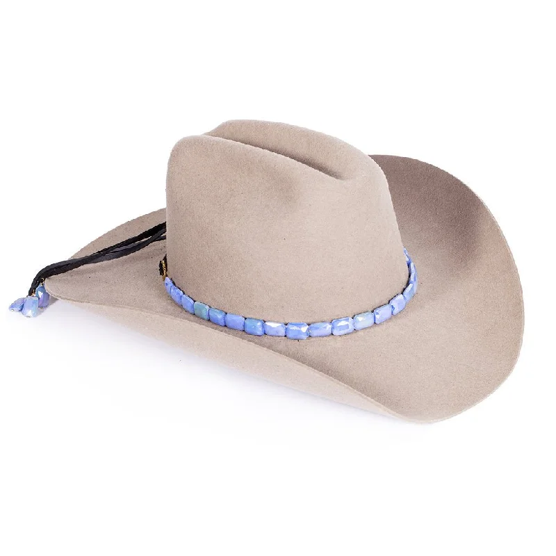 Customized Silver Jewelry For Unique Style Faceted Steel Hat band