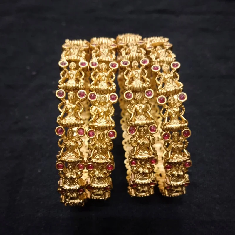 Sparkle More For Less – Jewelry Sale Happening Now Niyansh Bangles Pota Stone Gold Plated Bangles Set Sparkle More For Less – Jewelry Sale Happening Now Niyansh Bangles Pota Stone Gold Plated Bangles Set