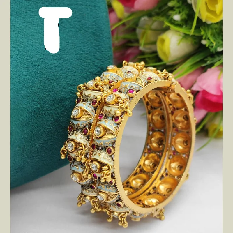 Jewelry Sale – Exclusive Styles At Lower Prices JCM Gold Plated Pota Openable Bangles Set Jewelry Sale – Exclusive Styles At Lower Prices JCM Gold Plated Pota Openable Bangles Set