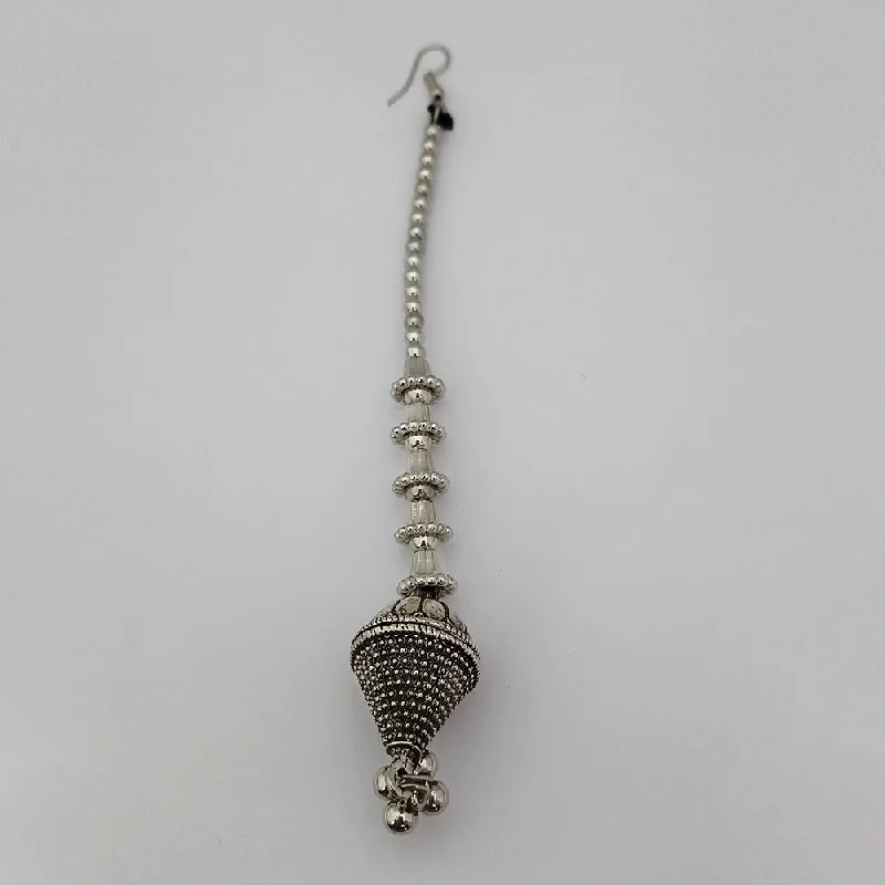 Timeless Elegance, Temporary Discounts – Act Fast Jeweljunk Oxidised Silver Plated Maang Tikka Timeless Elegance, Temporary Discounts – Act Fast Jeweljunk Oxidised Silver Plated Maang Tikka