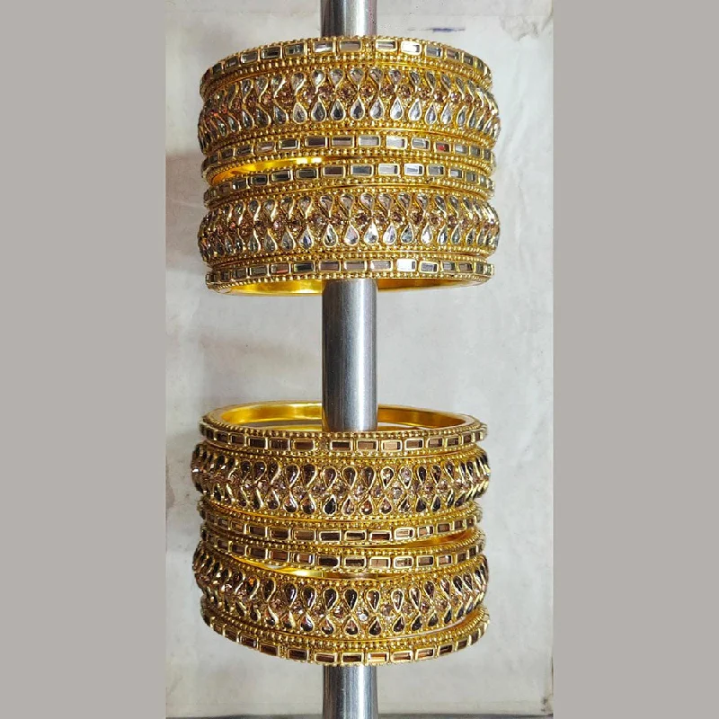 The Perfect Accessory For Less – Jewelry Sale Live Kiran Bangles Kundan Stone Bangles Set