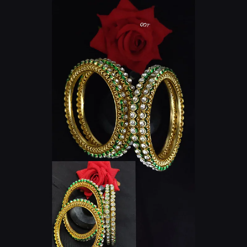 The Ultimate Jewelry Sale – Shop Premium Styles Lucentarts Jewellery Gold Plated Bangle Set