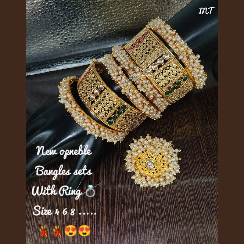 Stunning Jewelry At Even More Stunning Prices Lucentarts Jewellery Gold Plated Bangle Set
