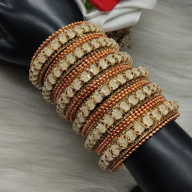 Limited-Stock Jewelry Sale – Shop Before It's Gone Lucentarts Jewellery Gold Plated Bangle Set