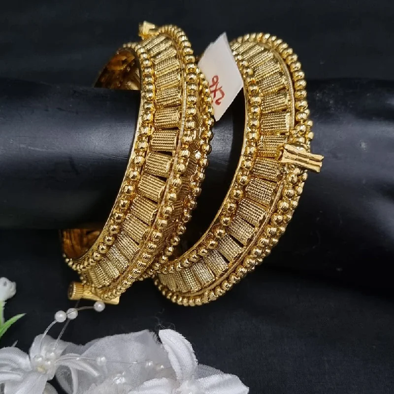 Premium Jewelry Now Available At Special Discounts Lucentarts Jewellery Gold Plated Openable Bangle Set