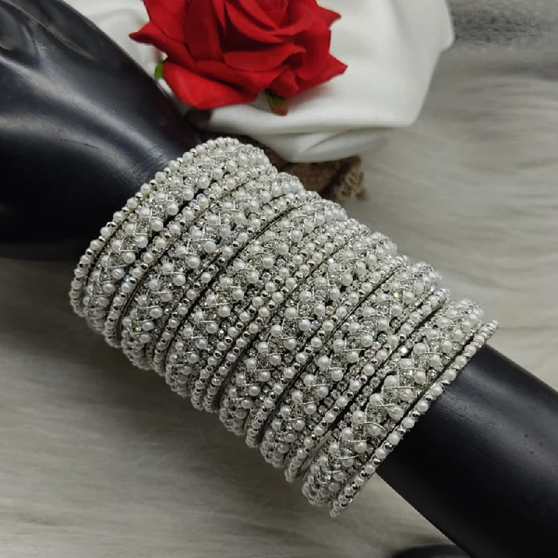 Trending Jewelry Now At Unbeatable Prices Lucentarts Jewellery Silver Plated Bangle Set