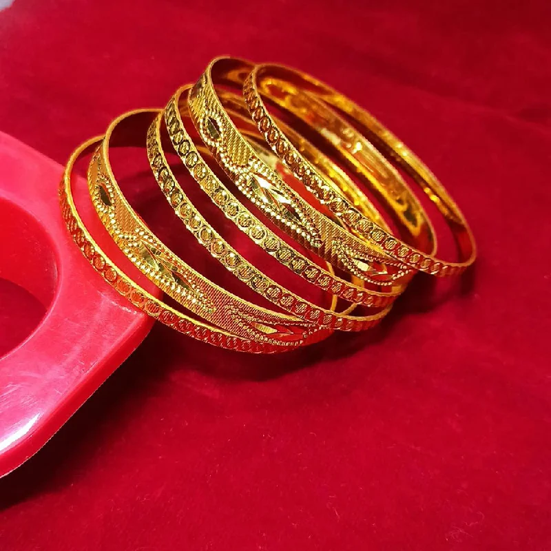 Exclusive Jewelry Sale – Shine For Less Manisha Jewellery Gold Plated Bangle Set