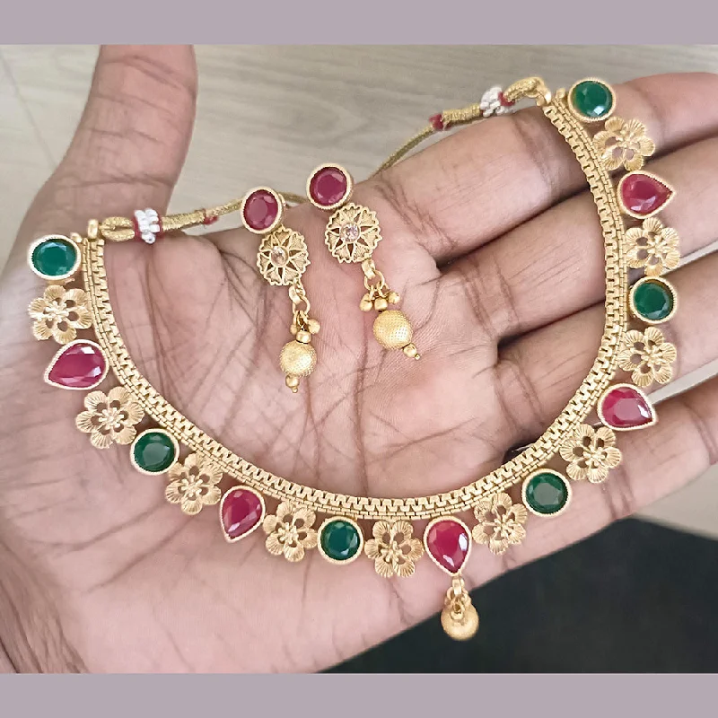 Sparkle On A Budget – Fine Jewelry For Less Manisha Jewellery Gold Plated Pota Necklace Set Sparkle On A Budget – Fine Jewelry For Less Manisha Jewellery Gold Plated Pota Necklace Set