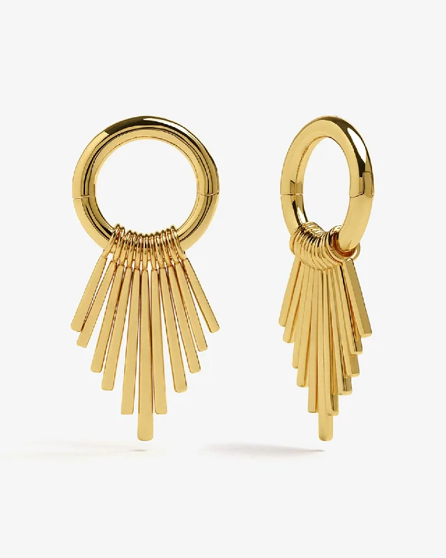 Jewelry Clearance – Final Chance To Save Big Maya Sunbeam Hoop Hangers