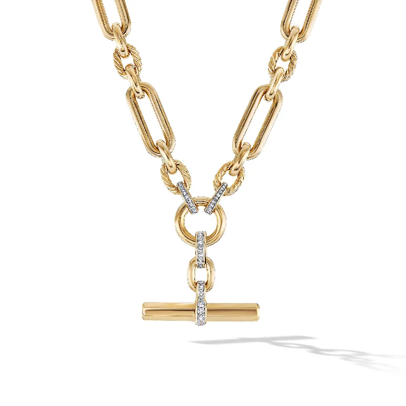 Jewelry Sale Bonanza – Grab Your Sparkle Now Lexington Chain Necklace in 18K Yellow Gold with Diamonds\, 9.8mm