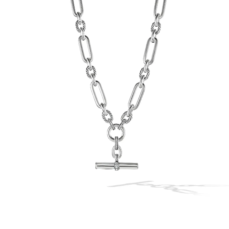 The Biggest Jewelry Sale Of The Year Is Here Lexington Chain Necklace in Sterling Silver with Diamonds\, 9.8mm The Biggest Jewelry Sale Of The Year Is Here Lexington Chain Necklace in Sterling Silver with Diamonds\, 9.8mm