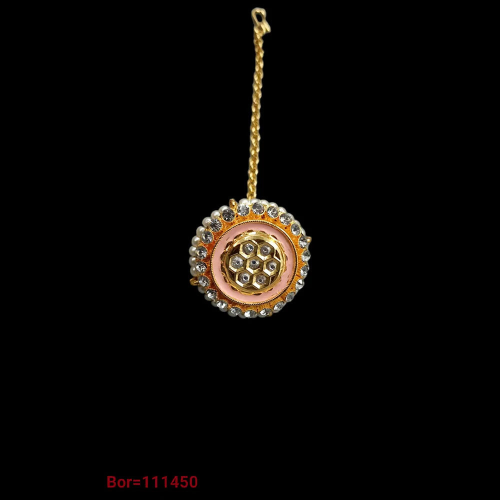 Grab Your Favorite Jewelry At The Lowest Prices Padmawati Bangles Gold Plated Kundan Stone Bor Maang Tikka