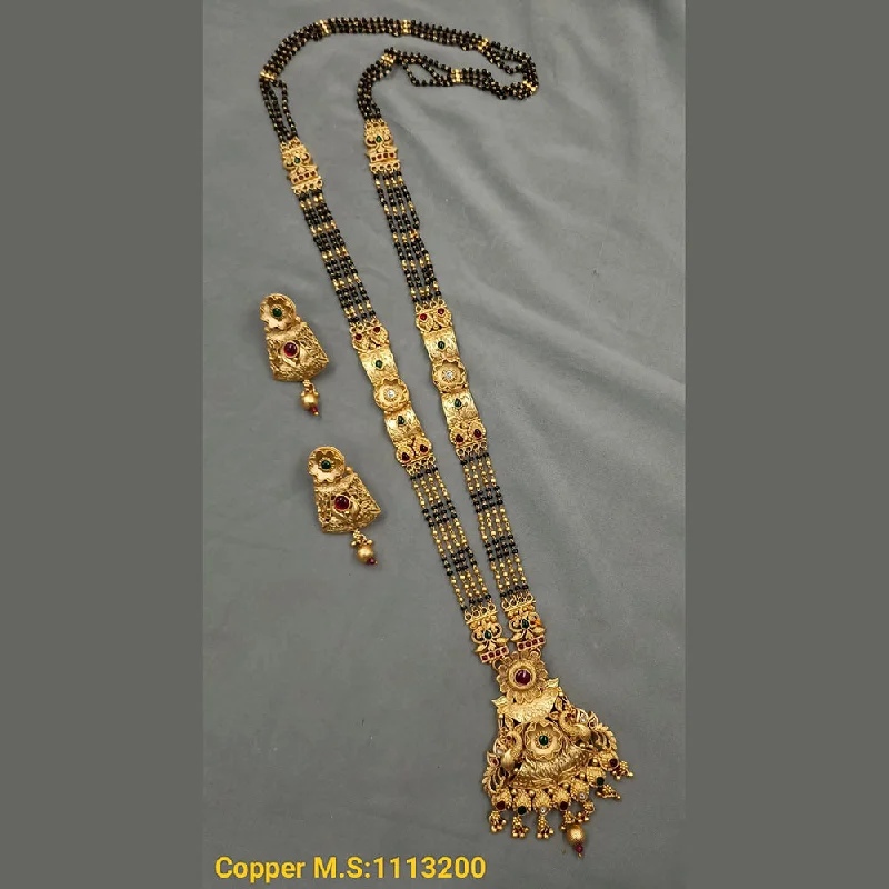 Special Deals On Handcrafted And Designer Jewelry Padmawati Bangles Gold Plated Pota Stone Mangalsutra