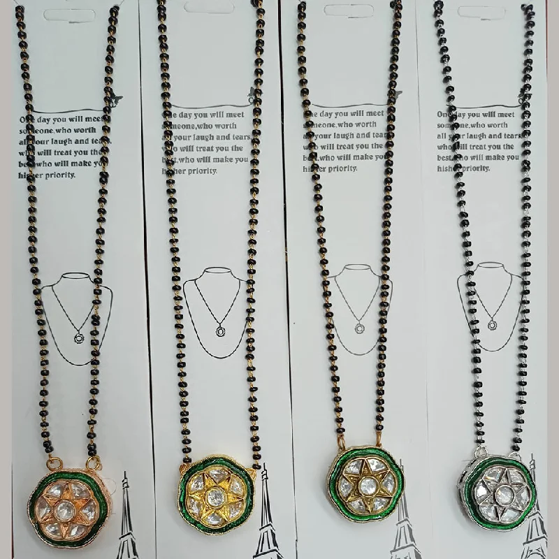 Affordable Luxury Jewelry For Every Occasion Padmawati Bangles Kundan Stone Mangalsutra (Only 1 Mangalsutra)