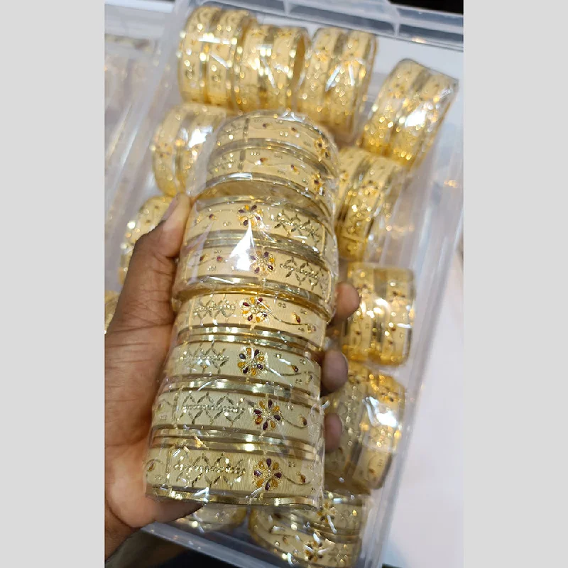 Discounted Jewelry For A Glamorous Look Pari Art Jewellery Forming Gold Bangles Set