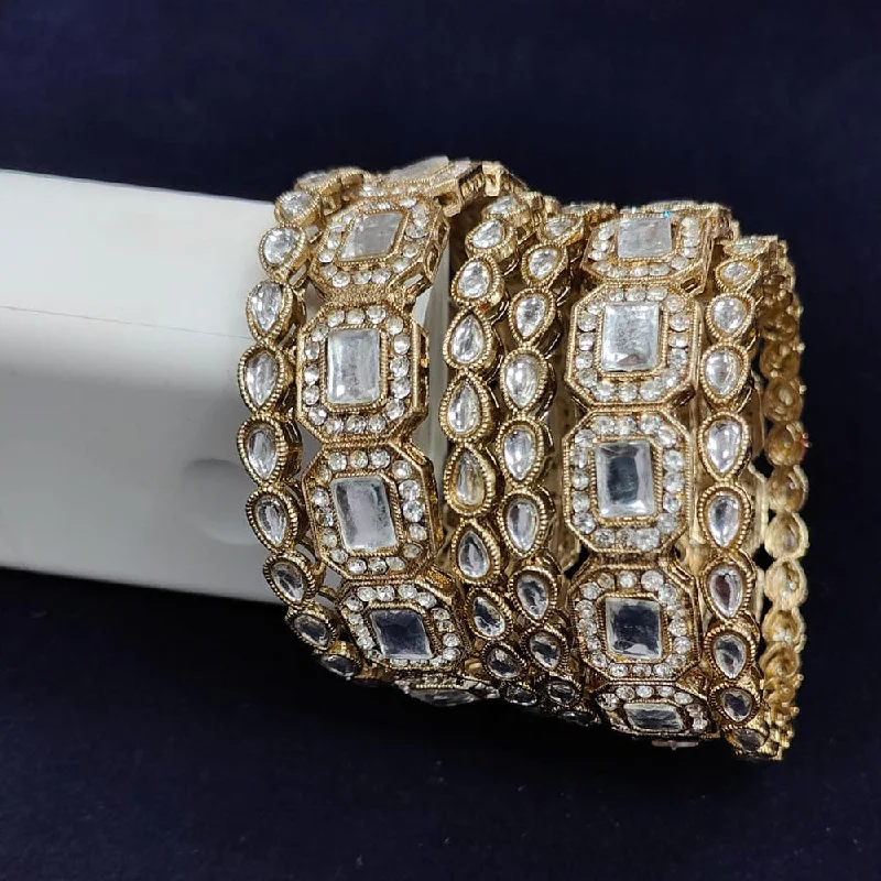Limited-Time Offer On Elegant Jewelry Pieces Pooja Bangles Gold Plated Bangle Set