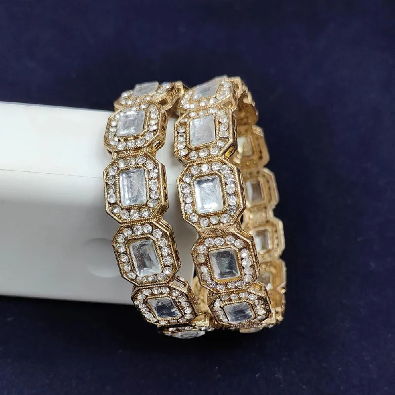 Flash Sale On Stunning Jewelry – Don't Miss Out Pooja Bangles Gold Plated Bangle Set