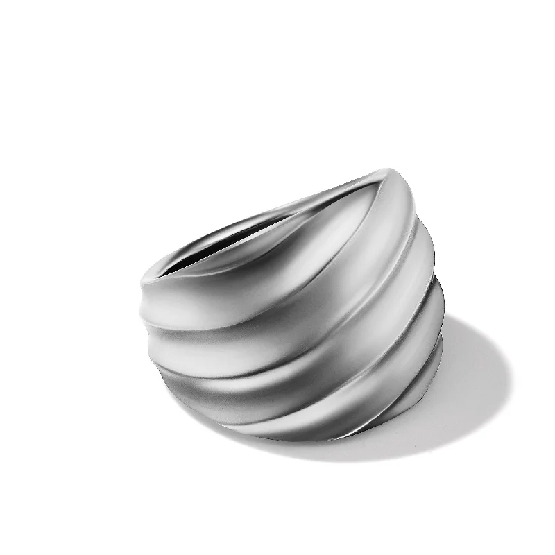 Get Your Favorite Jewelry At The Best Price Cable Edge® Saddle Ring in Sterling Silver\, 18.8mm Get Your Favorite Jewelry At The Best Price Cable Edge® Saddle Ring in Sterling Silver\, 18.8mm