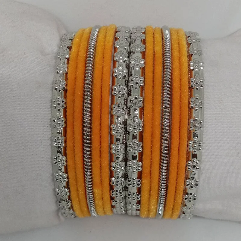 Waterproof Stainless Steel Jewelry For Lasting Beauty Shree Asha Bangles 14 Pieces in single bangle and Pack Of 12 Peach Color bangles Set Waterproof Stainless Steel Jewelry For Lasting Beauty Shree Asha Bangles 14 Pieces in single bangle and Pack Of 12 Peach Color bangles Set