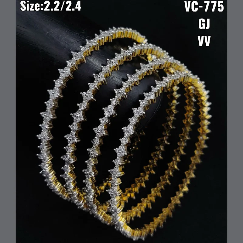 Holiday Jewelry Sale – Perfect Gifts At The Best Prices Vivah Creations  AD Stone Bangles Set
