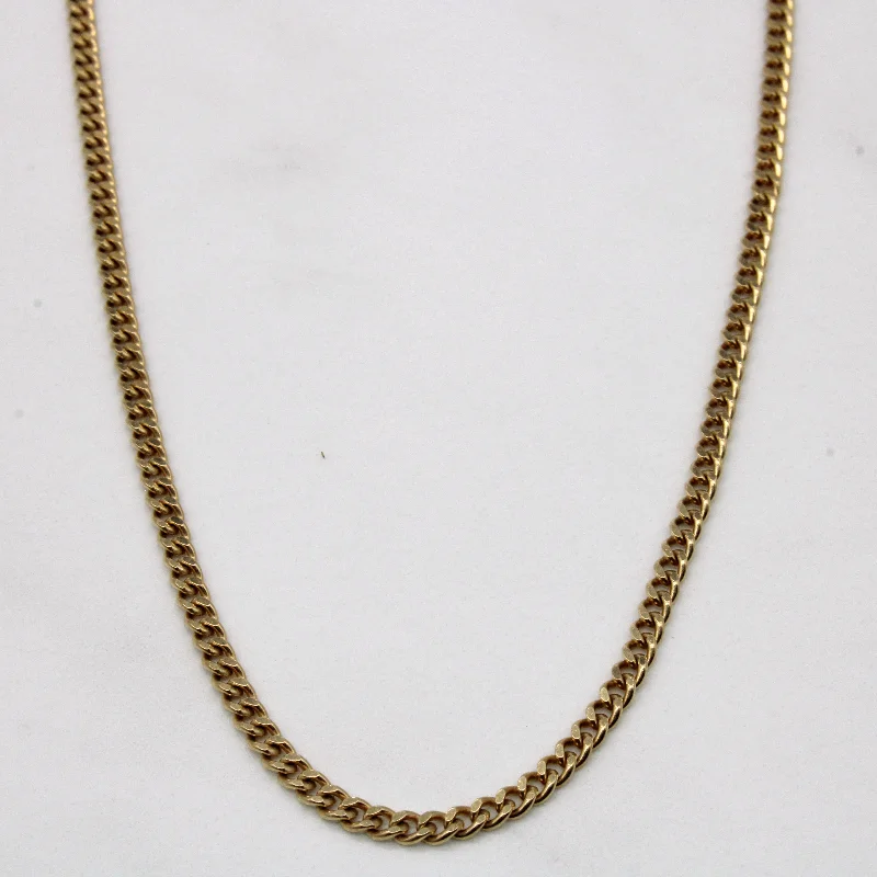 Jewelry Deals That Sparkle – Shop Today 10k Yellow Gold Cuban Link Chain | 18" |
