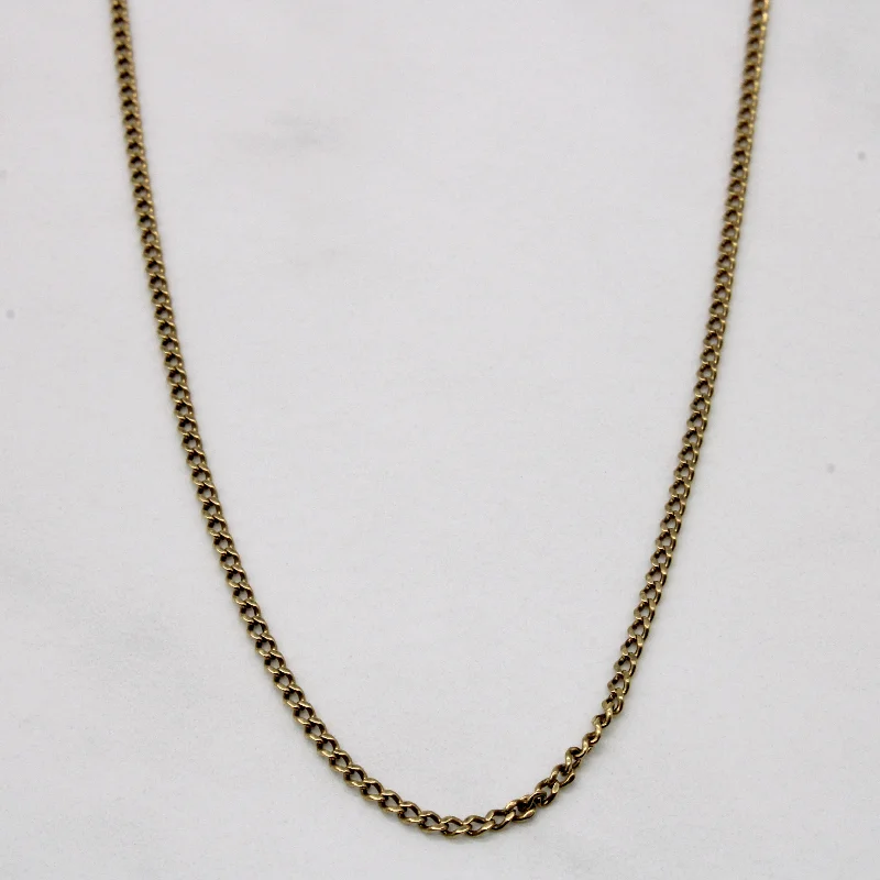 Chic And Stylish Jewelry At Exclusive Prices 10k Yellow Gold Curb Chain | 26" |
