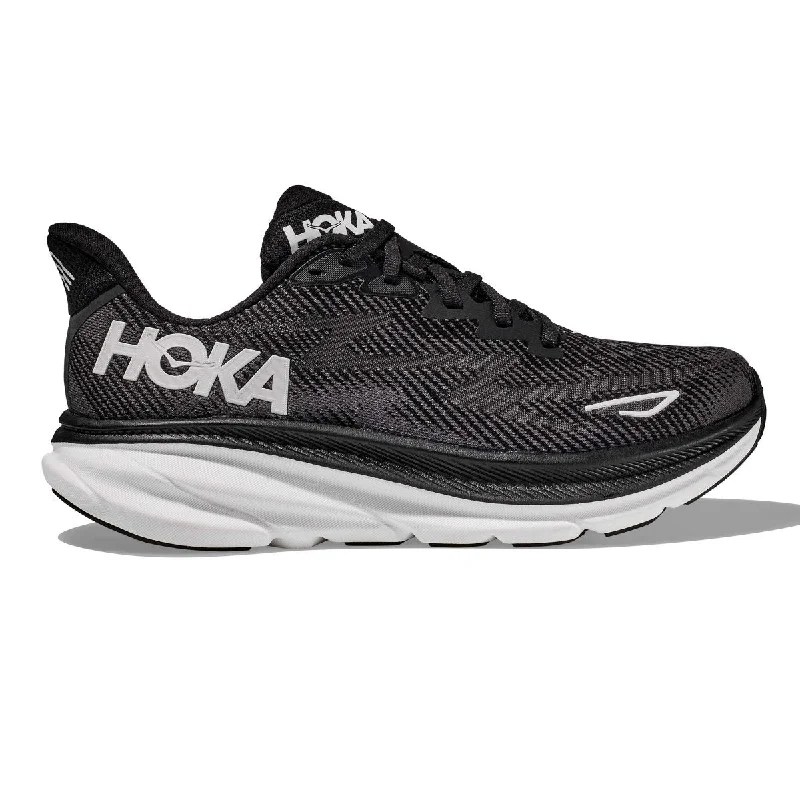 Hoka One One Women's Clifton 9 Black/White