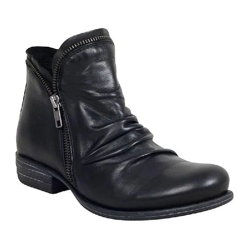 Miz Mooz Women's Luna Black Leather