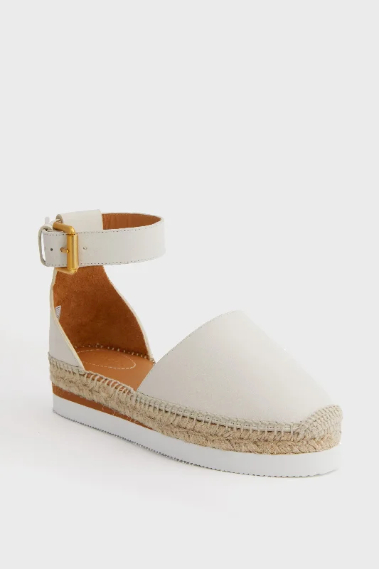 Natural Glyn Closed Toe Espadrilles