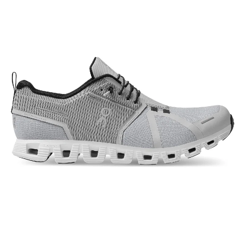 On Running Women's Cloud 5 Waterproof Glacier/White