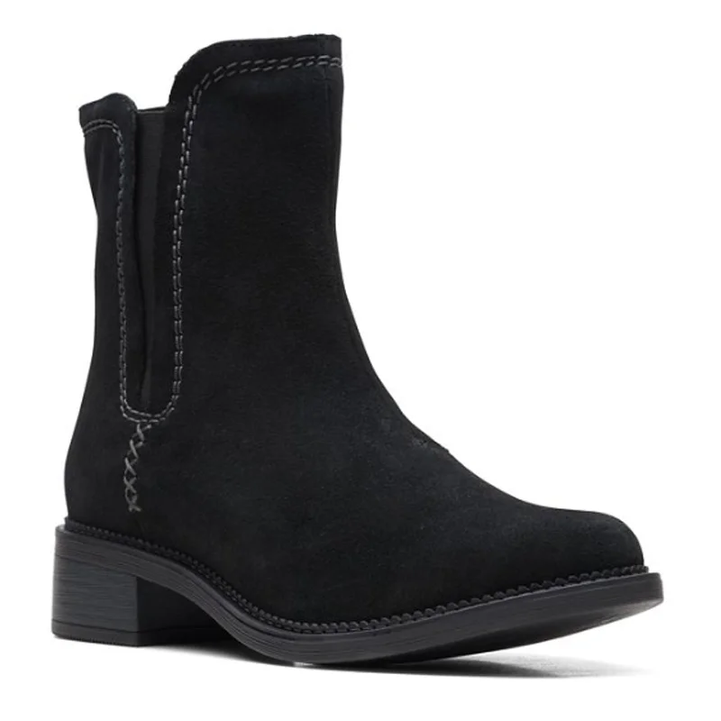 Women's Clarks, Maye Zip Boot