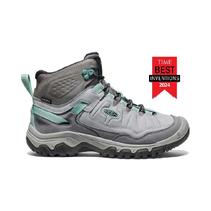 Women's Targhee IV Waterproof Hiking Boot  |  Alloy/Granite Green