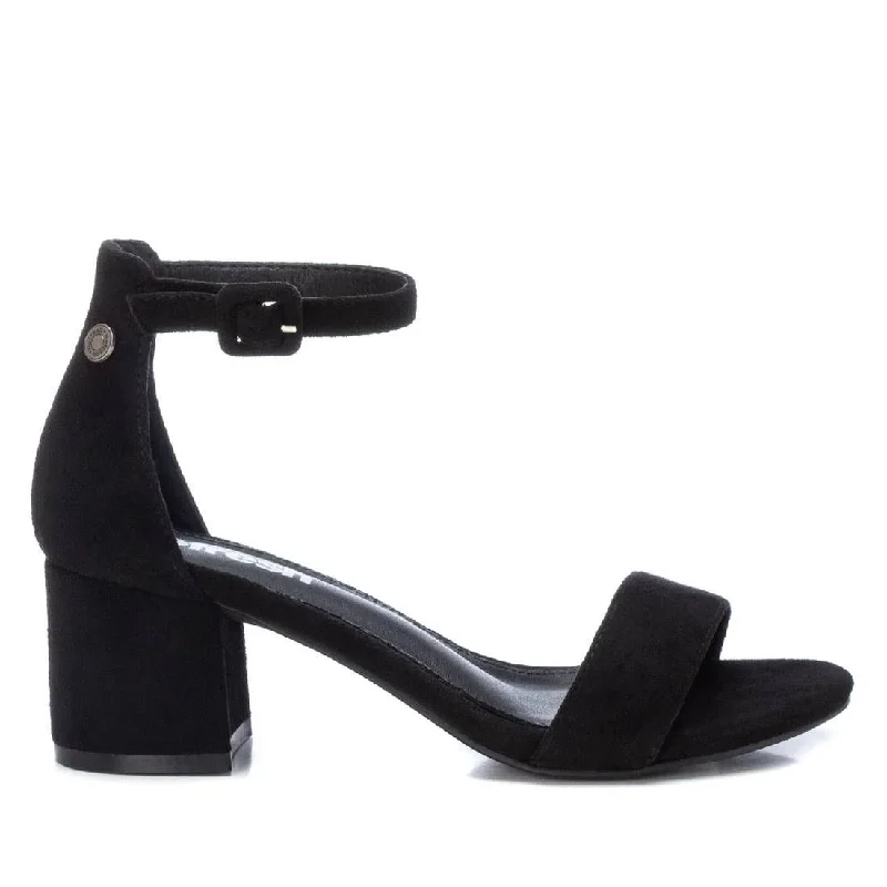 Easy Elegance Sales Women's Block Heel Suede Sandals By XTI